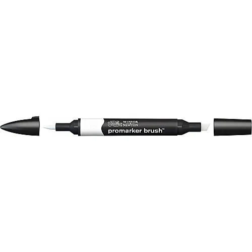 Winsor & Newton Promarker Brush mit 2 Spitzen Kalt Grau 1