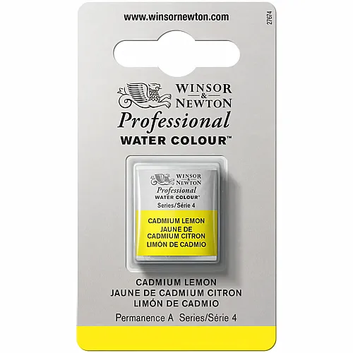 Winsor & Newton W&n Prof. Water Colour 1/2 N�pfchen Kadmiumgelfb Zitron