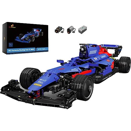 JMBricklayer Vehicle Formel1 Rennwagen Blau 61125