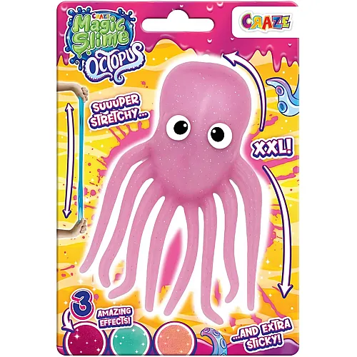 Craze Magic Slime Mega XXL Klatsch Octopus