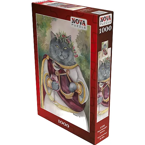 Nova Puzzle Costumed Cat - 1000 Teile