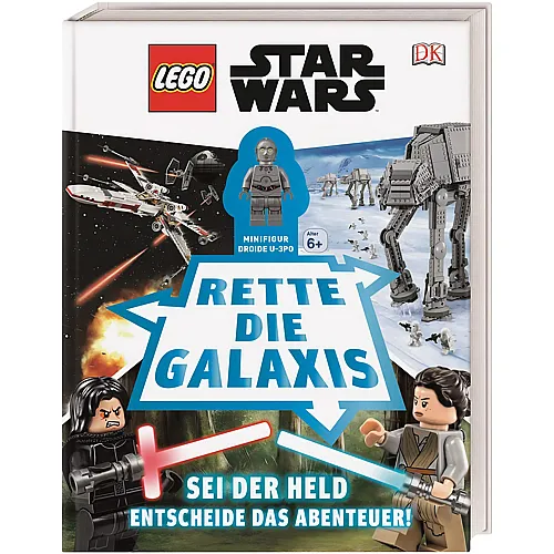 Dorling Kindersley LEGO� Star Wars� Rette die Galaxis - Mit U-3PO Minifigur