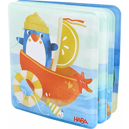 HABA Badebuch Pinguin - 14 x 14 x 3 cm