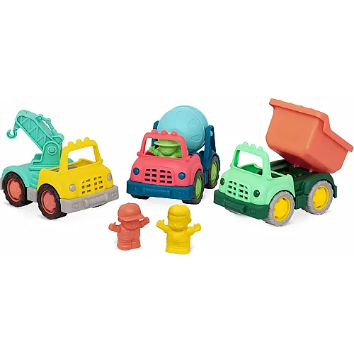 Wonder Wheels 3 Mini LKW, 3 Figuren