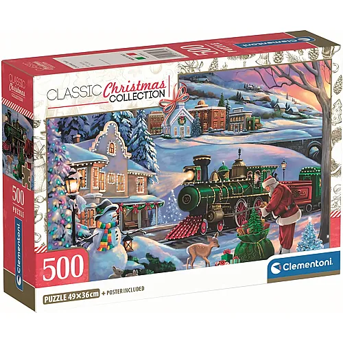 Weihnachtszug 500Teile