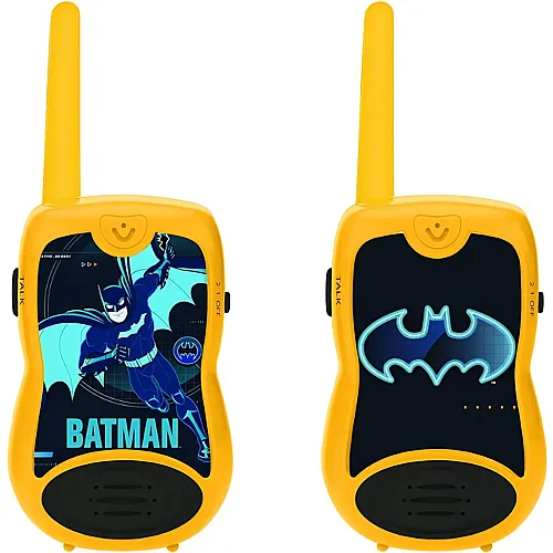 Lexibook Batman Walkie-Talkies bis zu 120 Meter Reichweite mit G�rtelclip