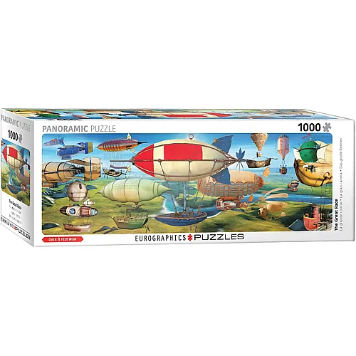 Eurographics Puzzle Panorama The Great Race - 1000 Teile