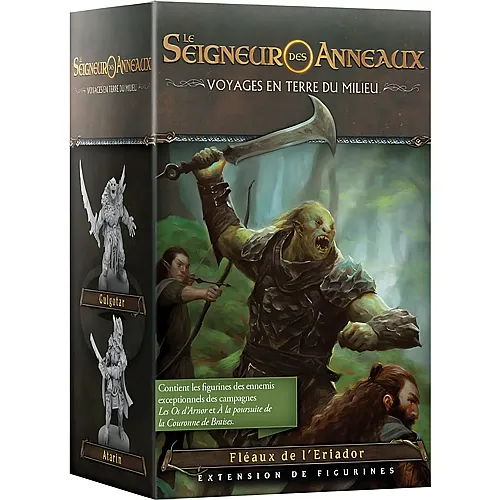 Fantasy Flight Games Sda Voyages EN Terre DU Milieu Fleaux D'eriador (FR)