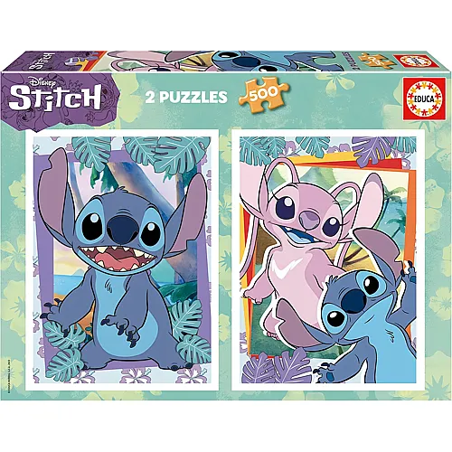 2in1 Disney Stitch 500Teile