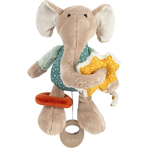 Sigikid PlayQ Aktiv Spieluhr Elefant (27cm)
