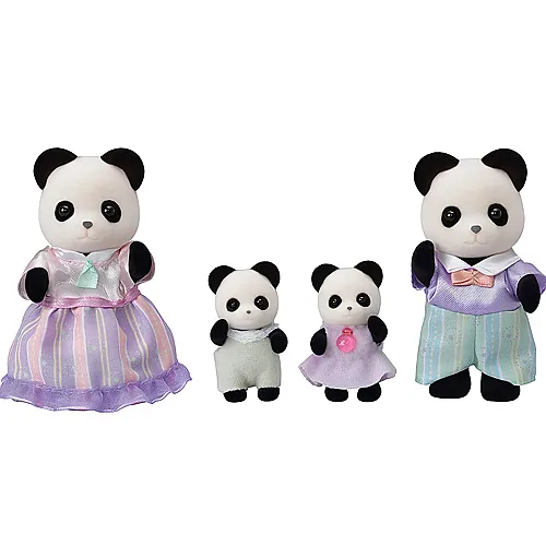 Sylvanian Families Figuren Panda Familie (5529)