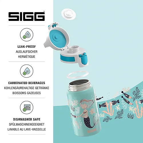 Sigg Shield One Kinder Trinkflasche Atlantis (500ml)