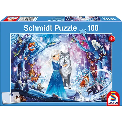 Prinzessin im Winterwald 100Teile