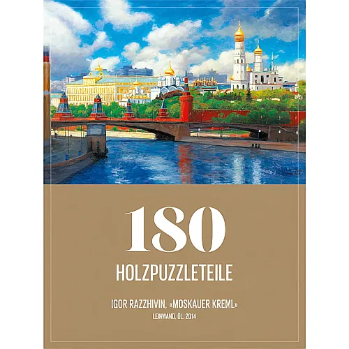 Davici Wooden Jigsaw Puzzle - Kremlin - Moscow (180Teile)