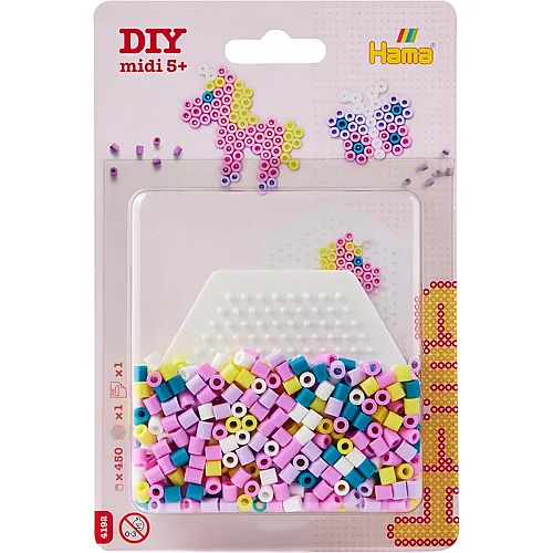 Hama Midi B�gelperlen Pony - 450 Teile