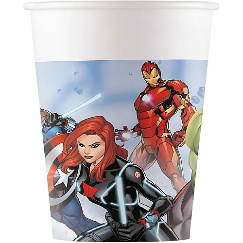 Pappbecher Avengers Infinity 200ml 8Teile