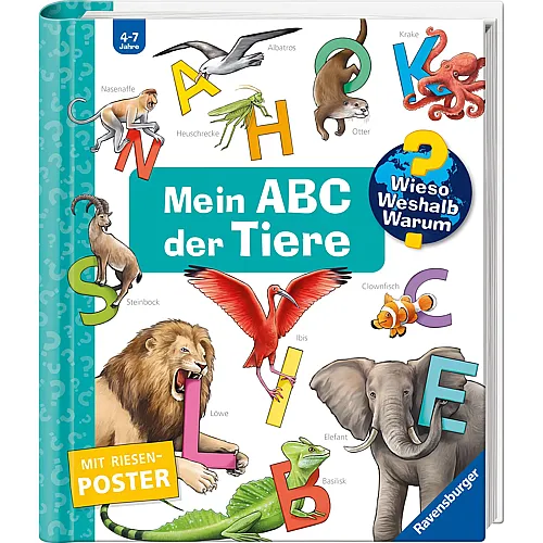 Ravensburger Wieso? Weshalb? Warum? Mein ABC der Tiere
