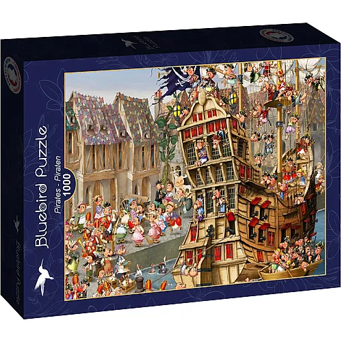 Bluebird Puzzle Fran�ois Ruyer Piraten - 1000 Teile
