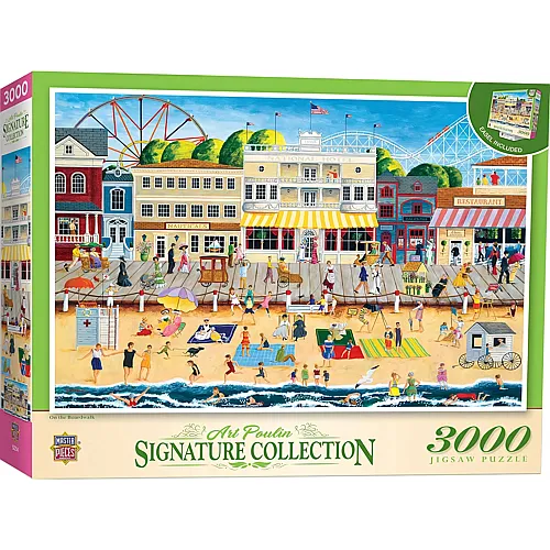 Master Pieces Puzzle Signature Collection Auf der Promenade - 3000 Teile