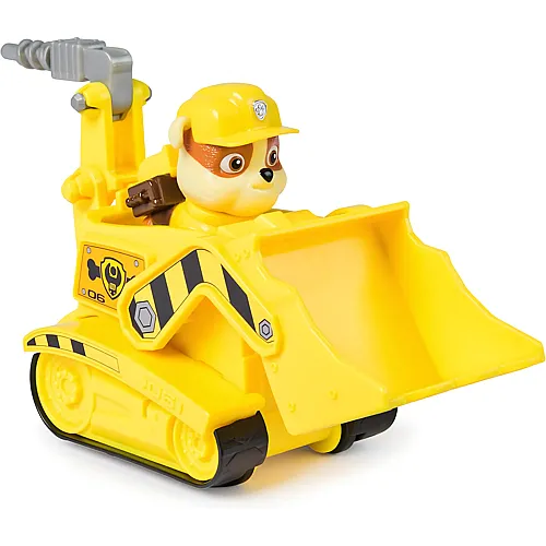 Baufahrzeug mit Rubble