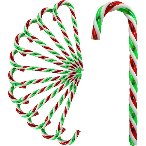 Deko Zuckerstange 13cm 15 Stk. aus Kunststoff f�r den Weih-