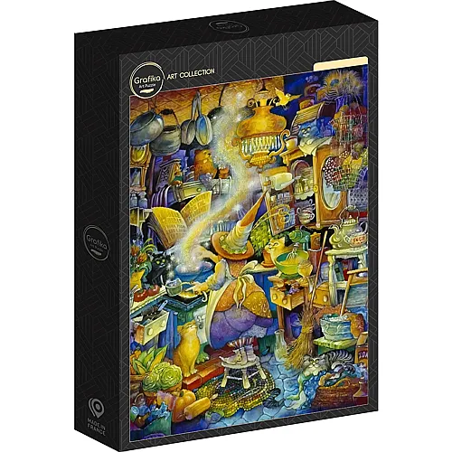 Grafika Puzzle Art Collection K�chenhexe (1000Teile)