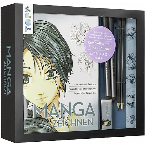 Frechverlag Kreativ-Set Manga zeichnen