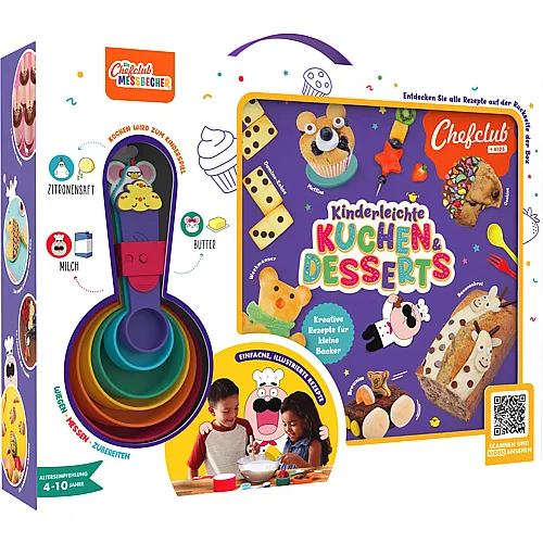 Rezeptbuch - Kinderleichte Kuchen und Desserts