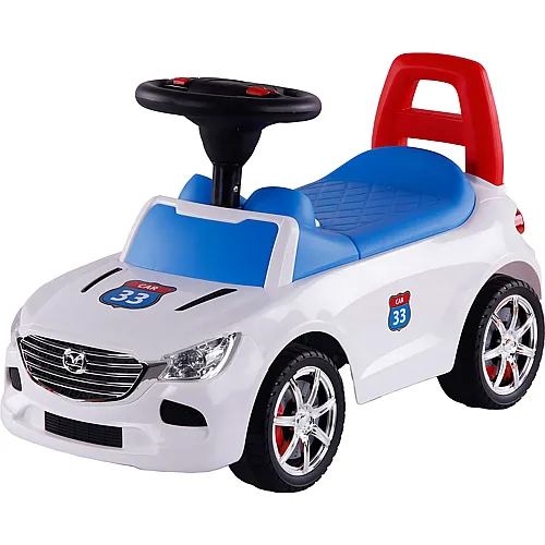Cavallino Toys Rutschfahrzeug Car33 Weiss