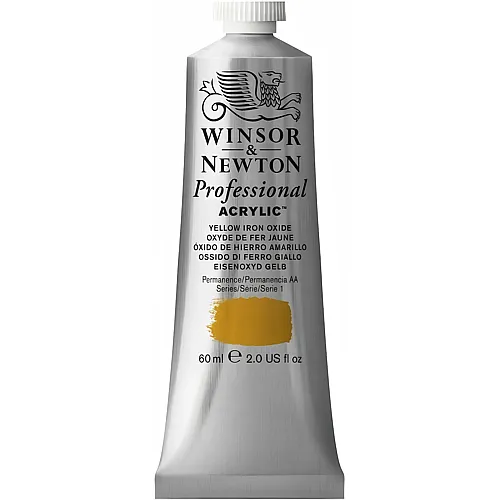 Acrylfarbe Eisenoxyd Gelb - 60 ml
