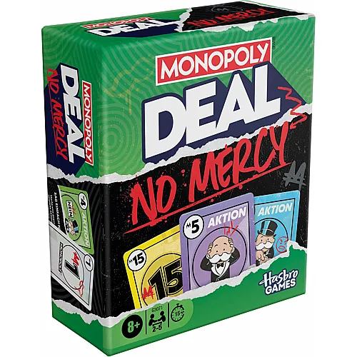 Hasbro Gaming Monopoly Deal No Mercy, d (4) ab 8 Jahren, 2-5 Spieler,