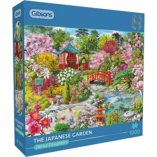 Gibsons Puzzle Janice Daughters The Japanese Garden - 1000 Teile