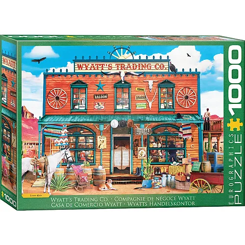 Eurographics Puzzle Western Gemischtwarenladen - 1000 Teile