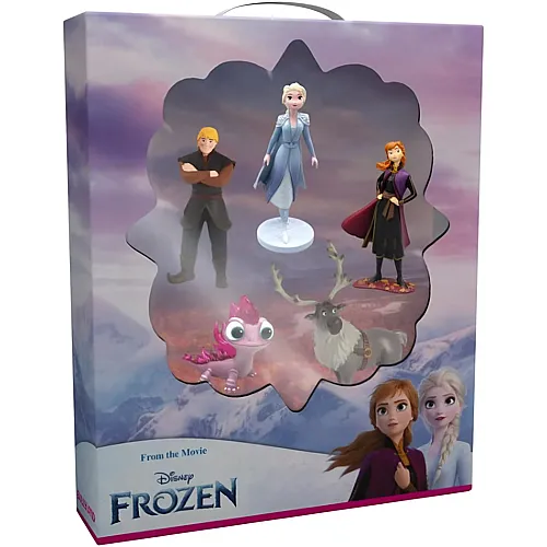 Bullyland Comic World Geschenk-Set Disney Frozen (5Teile)