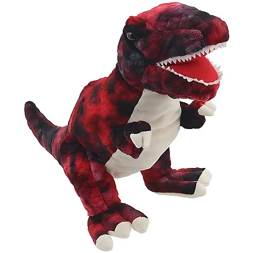 The Puppet Company Baby Dinos Handpuppe T-Rex Rot (35cm)