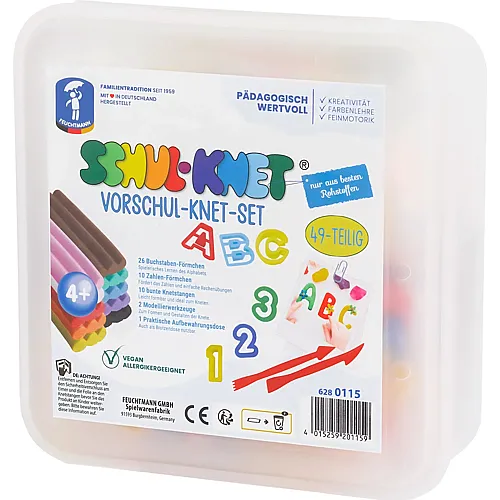 Vorschul-Knet-Set - 49 Teile