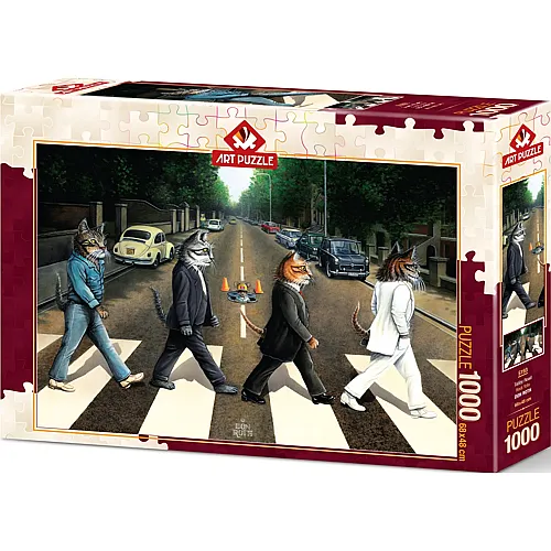 Art Puzzle Cat Road - 1000 Teile