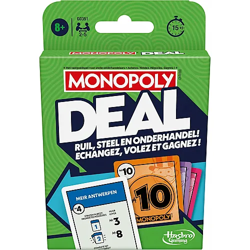 Hasbro Gaming Monopoly Deal Kartenspiel