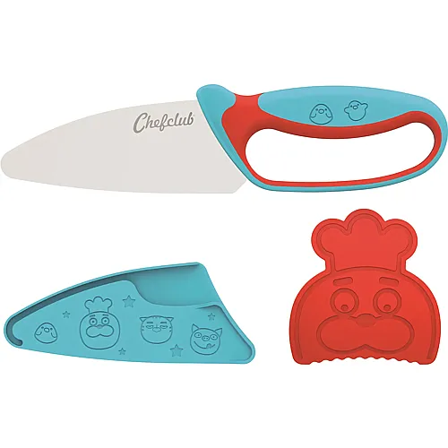HUCH Messer f�r Kinder Blau & Rot