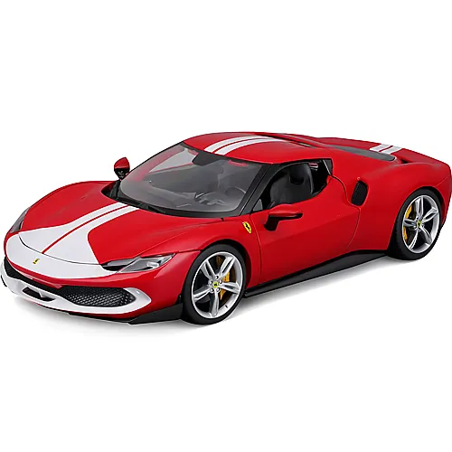 Bburago 1:18 Race & Play Ferrari R&P 296 GTB Assetto Fiorano Rot