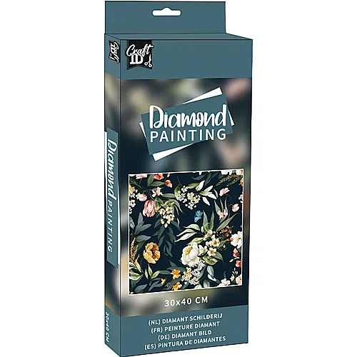 Craft ID Diamant-Bild Blumen