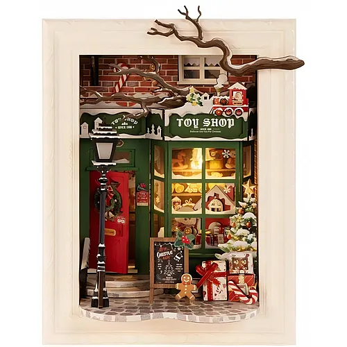 Robotime Santa's Toy Shop