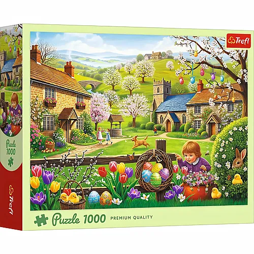 Chasse aux ufs de Pâques - 1000 pièces