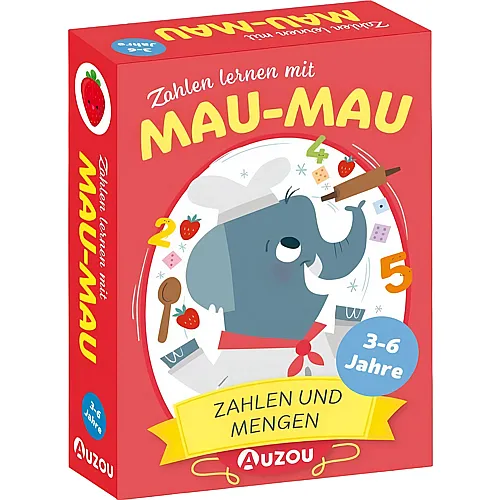 HUCH Spiele Zahlen lernen mit Mau-Mau
