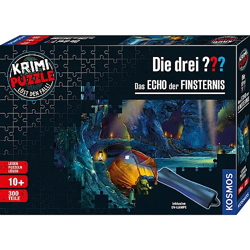 Kosmos Die drei ??? Krimipuzzle - Das Echo der Finsternis (300Teile)