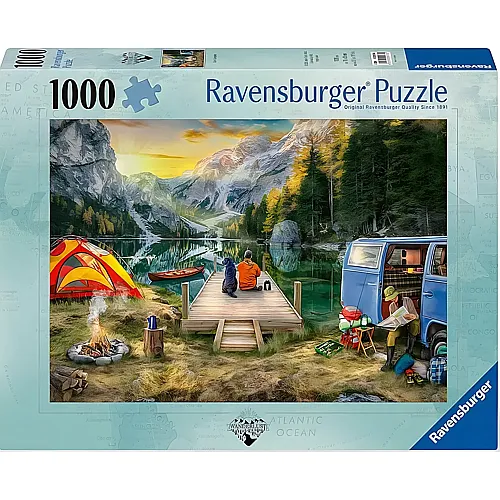Ravensburger Puzzle Calm Campside - 1000 Teile