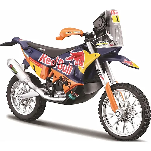 Bburago WRB KTM 450 RALLY FACTORY EDITION Motorbike (2019) PRICE - 1:18 Scale - Incredibly Detailed Die Cast Replica
