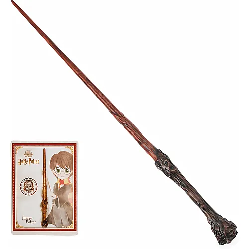 Spin Master Wizarding World Harry Potter - Authentischer Harry Potter Zauberstab aus Kunststoff mit Zauberspruch-Karte, ca. 30,5 cm, Spielzeug f�r Kinder ab 6 Jahren, Fanartikel