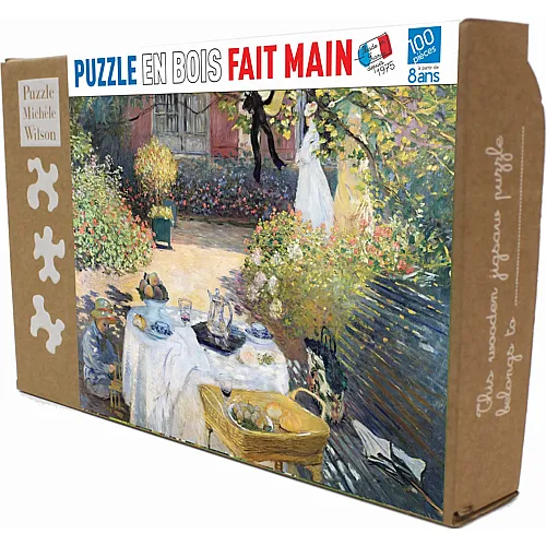 Puzzle Mich�le Wilson Claude Monet Le Dejeuner - 100 Teile