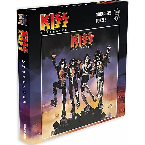 Rock Saws Puzzle Kiss - Destroyer - 1000 Teile